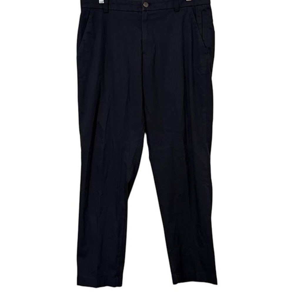 Lululemon Dark Navy Blue Commission Performance Golf Chino Pants Mens 32